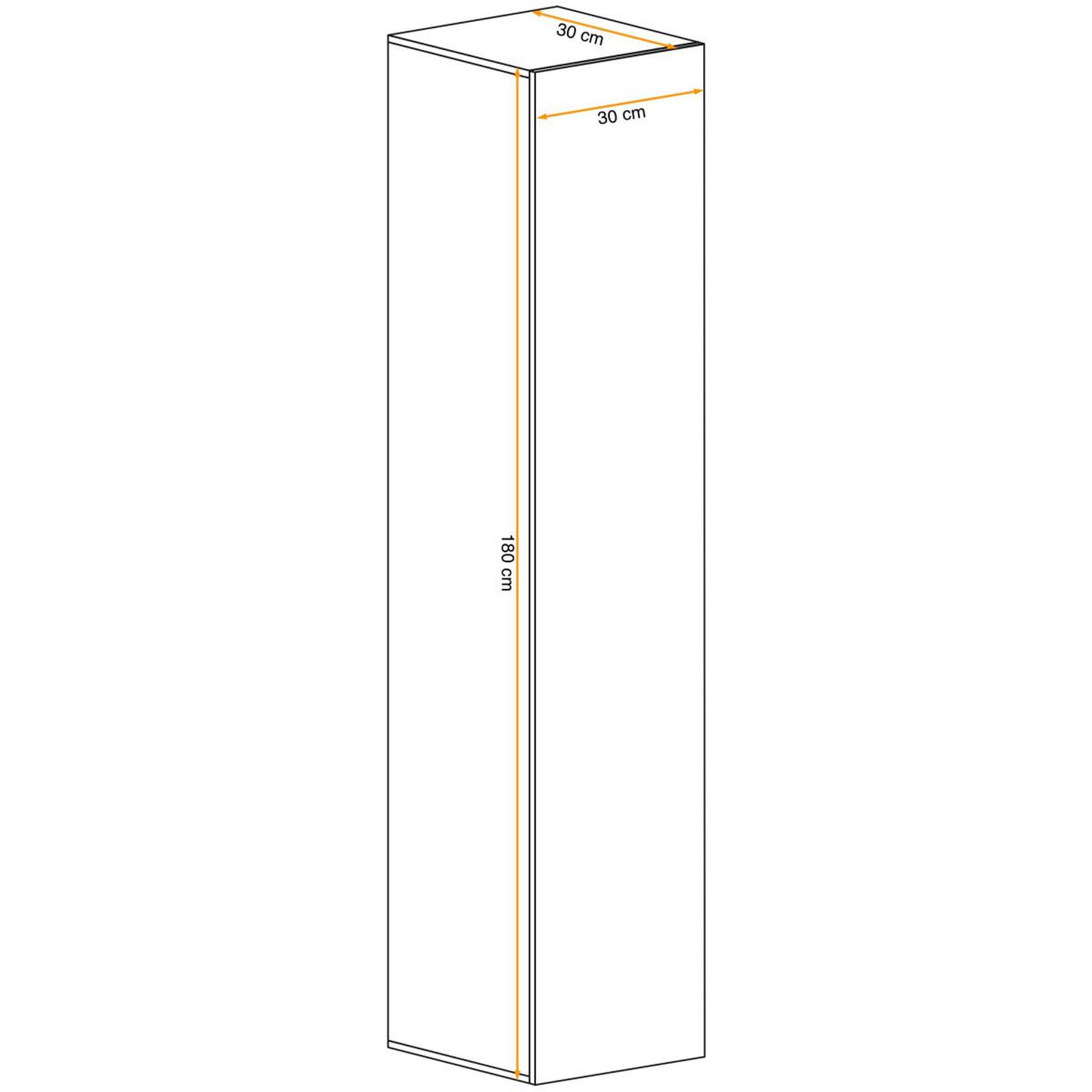 Voir la diapositive 3 : Paris Prix Bloc mural design  switch  180cm blanc