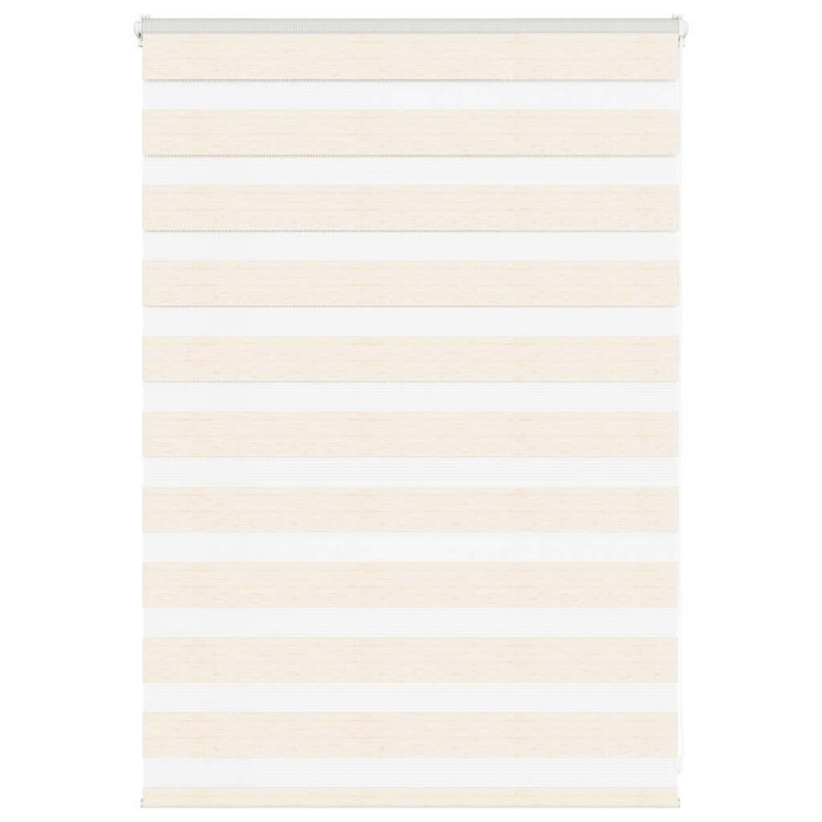 VIDAXL Store zebre beige marbre largeur du tissu 110,9 cm polyester