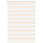 VIDAXL Store zebre beige marbre largeur du tissu 110,9 cm polyester