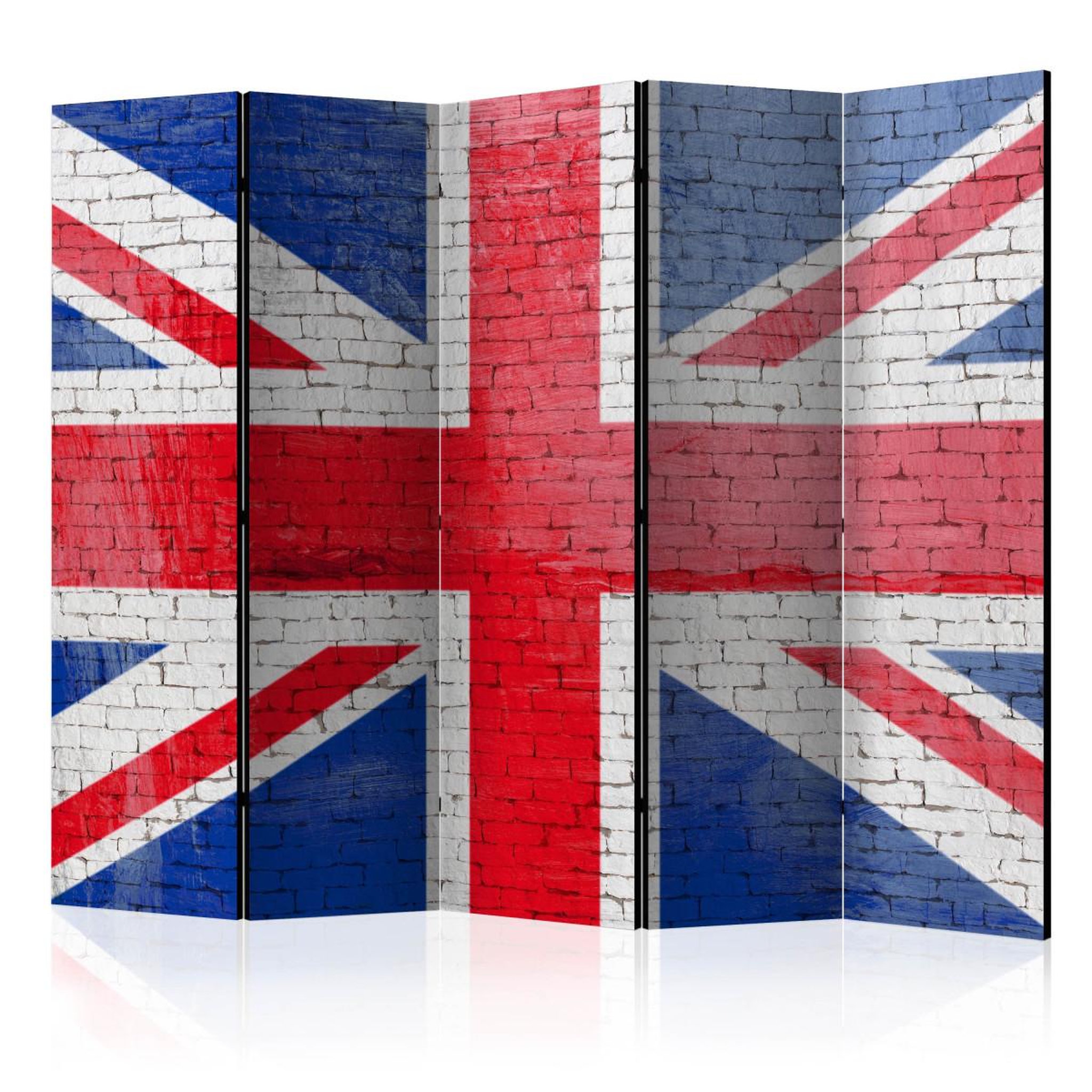 Paris Prix Paravent 5 volets  british flag  172x225cm