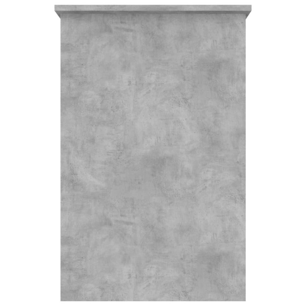 VIDAXL Bureau Gris beton 100x50x76 cm Bois d'ingenierie