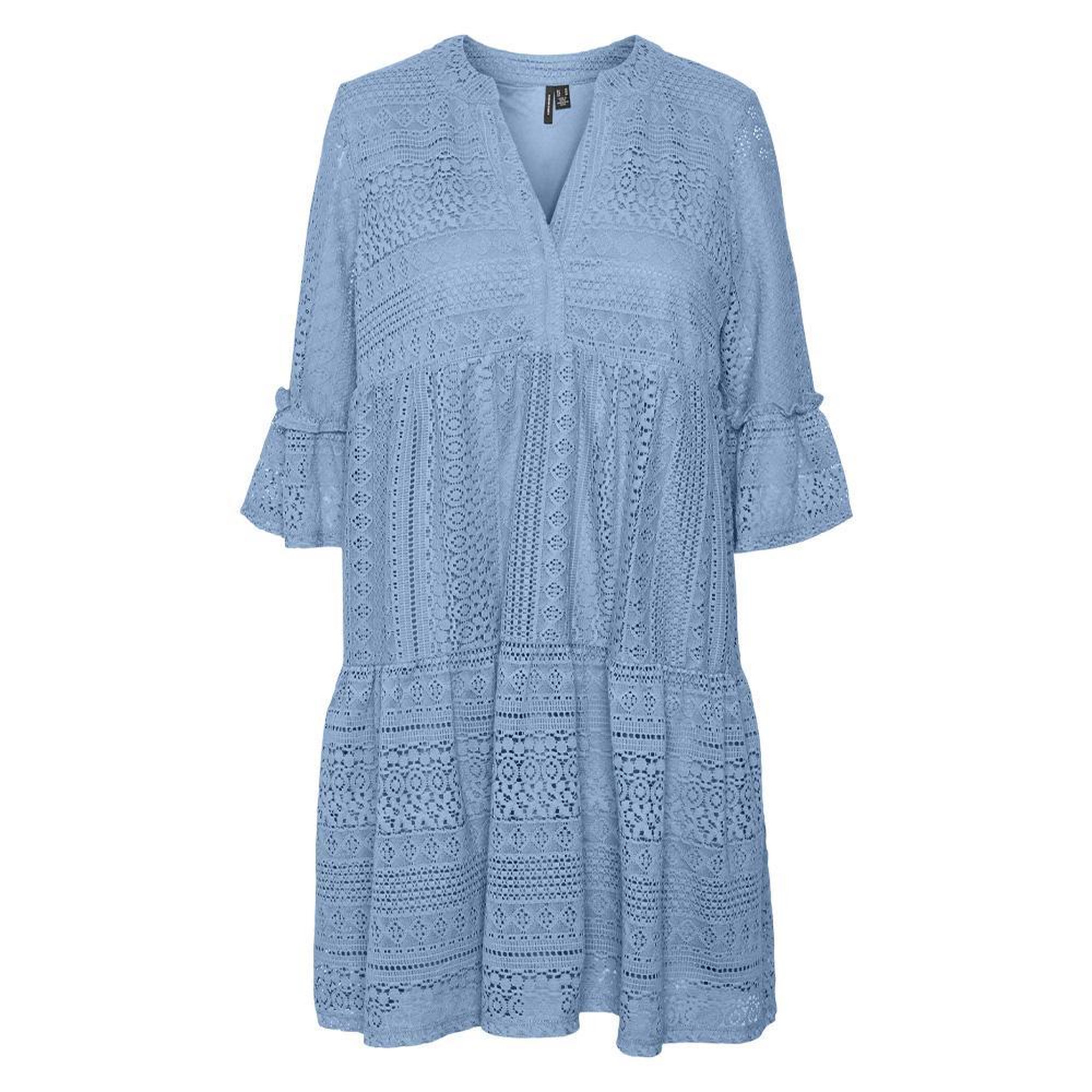 Vero Moda Robe Courte  Femme Vero Moda Honey Lace. Coloris disponibles : Bleu