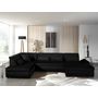Voir la diapositive 5 : LISA DESIGN Vermont - canapé panoramique d'angle gauche - 7 places - xxl - en velours