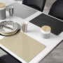 Voir la diapositive 3 : Paris Prix Set de Table Design  Bergame  30x43cm Noir