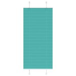 VIDAXL Store plisse vert petrole 55x100 cm largeur du tissu 54,4 cm