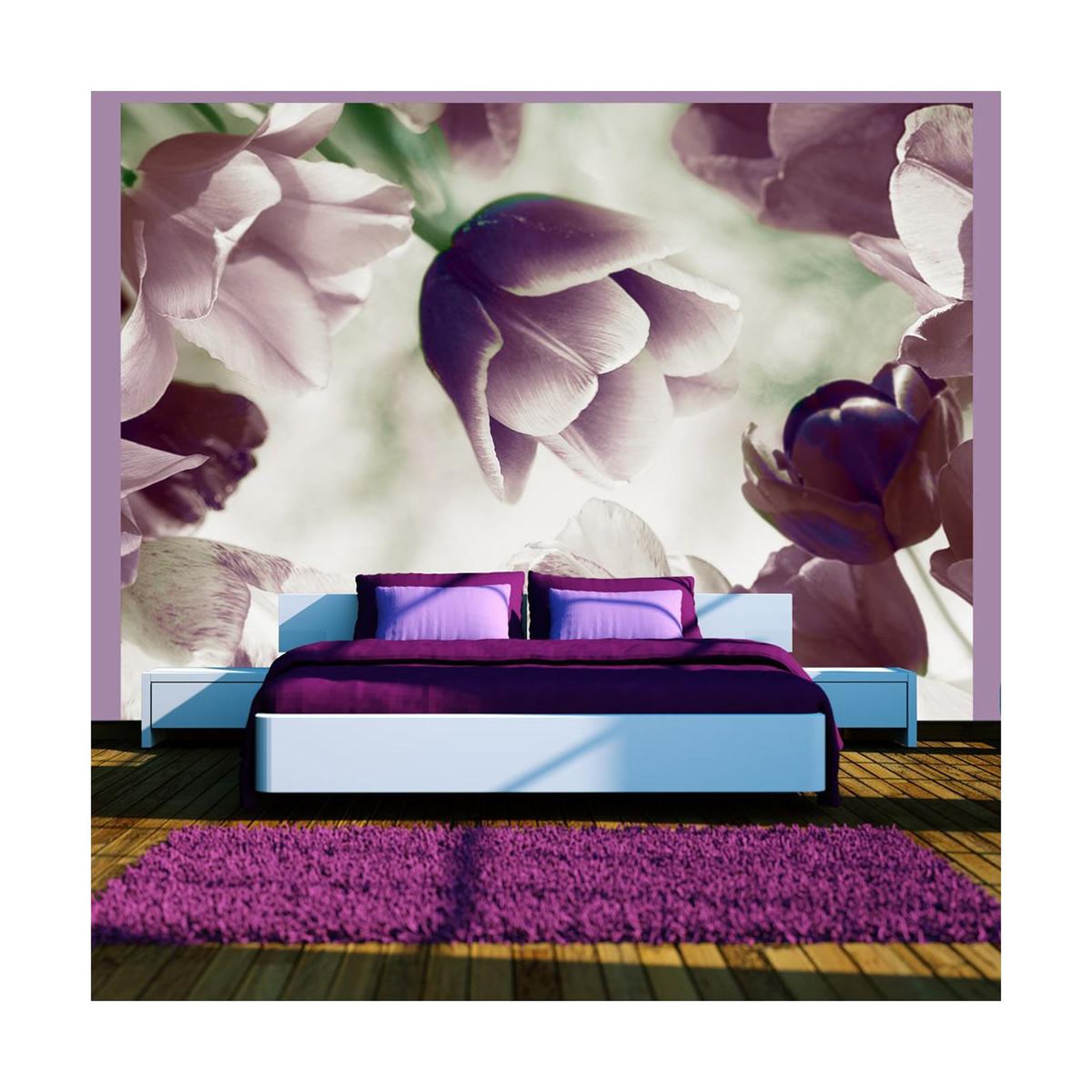 Voir la diapositive 1 : Paris Prix Papier peint  heavenly tulips
