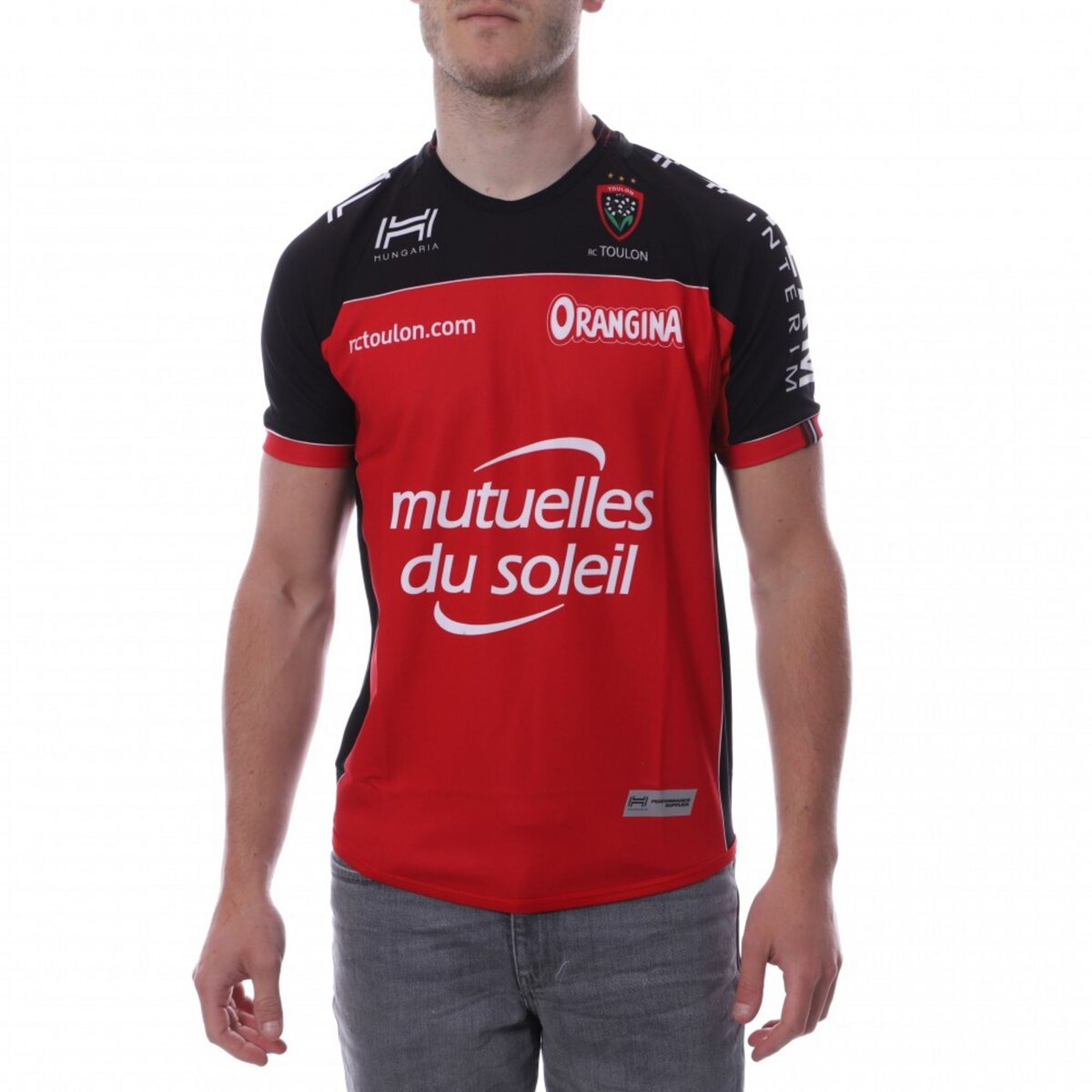 HUNGARIA RC Toulon Maillot replica rouge homme Hungaria pas cher