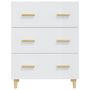 Voir la diapositive 3 : VIDAXL Buffet Blanc brillant 70x34x90 cm Bois d'ingenierie