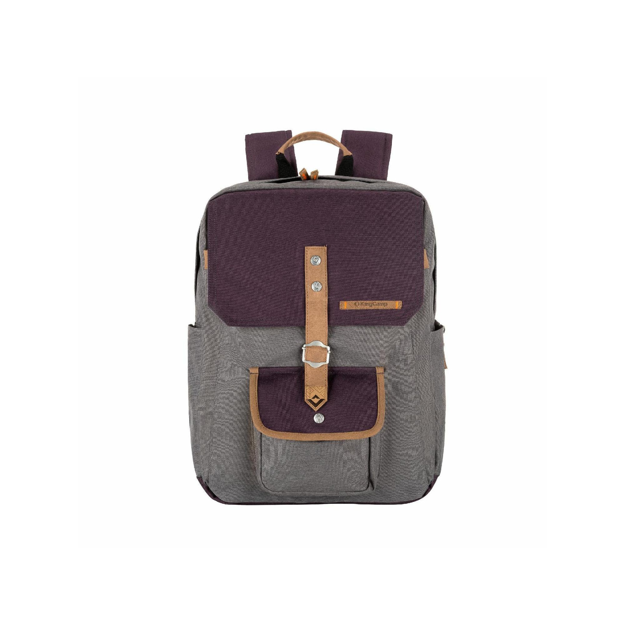 KINGCAMP Sac à dos - Kingcamp - Modèle Glacier - Gris - 12 Litres - 24 x 12 x 40 cm