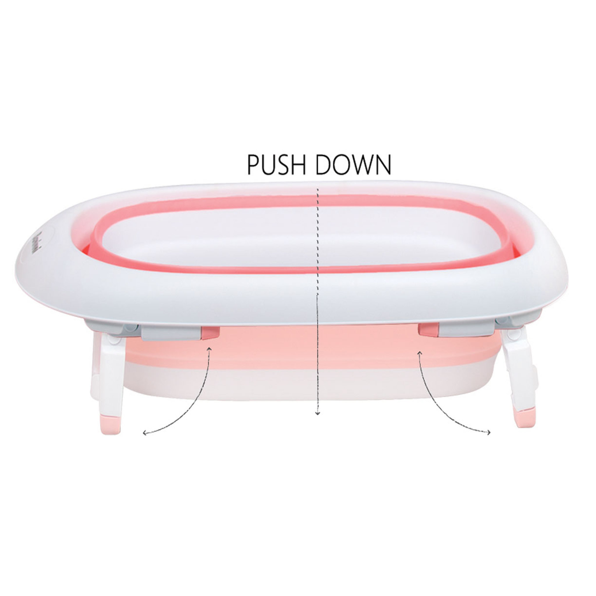 Voir la diapositive 4 : BANINNI Baignoire bébé compacte et design Tino