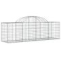 Voir la diapositive 3 : VIDAXL Paniers a gabions arques 50 pcs 200x50x60/80 cm fer galvanise