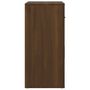 Voir la diapositive 5 : VIDAXL Buffet Chene marron 80x33x70 cm Bois d'ingenierie