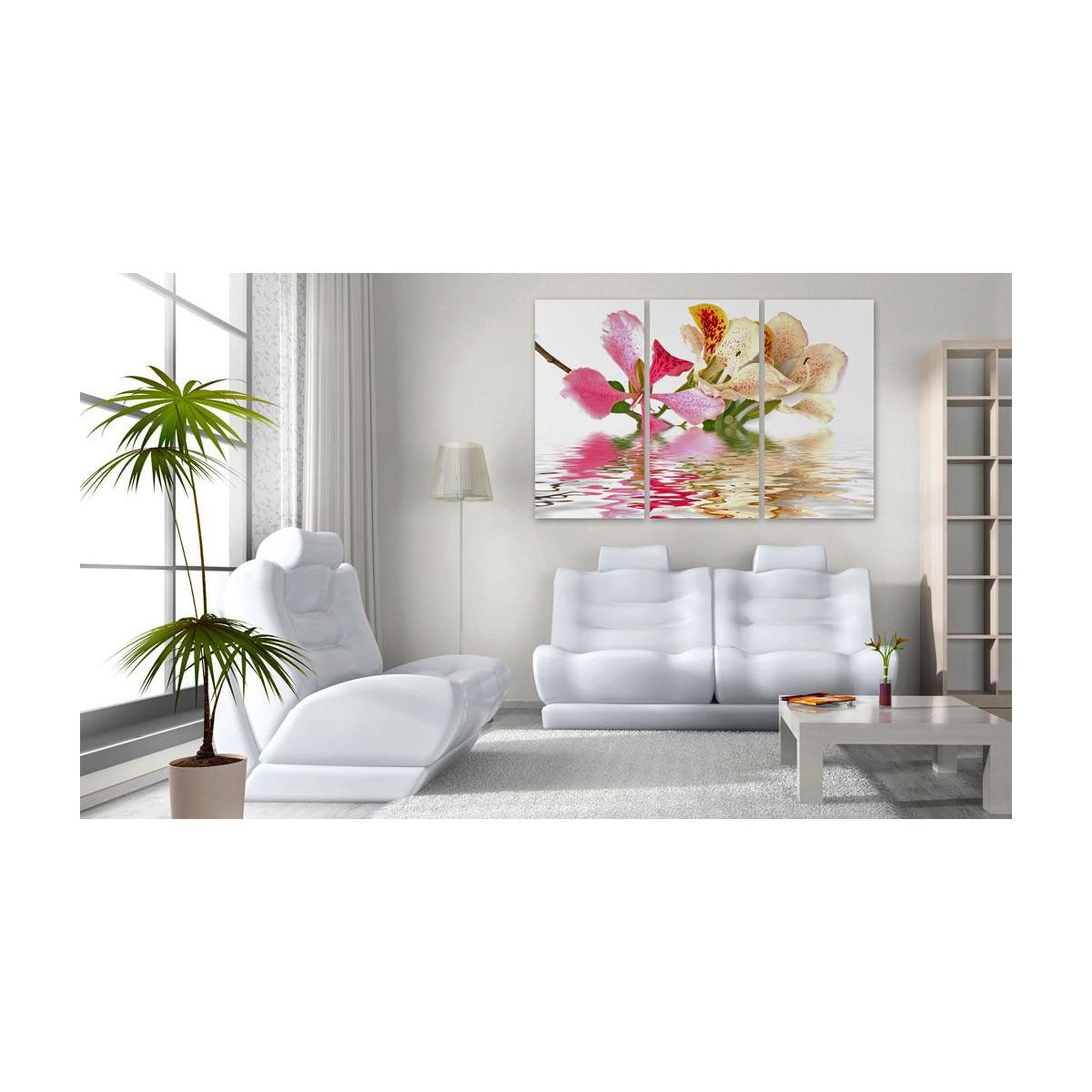 Voir la diapositive 2 : Paris Prix Tableau imprimé  orchid with colorful spots