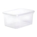 EDA PLASTIQUE EDA PLASTIQUE Boîte de rangement Funny Box 8 L - Naturel - 31 x 23,4 x 15,4 cm