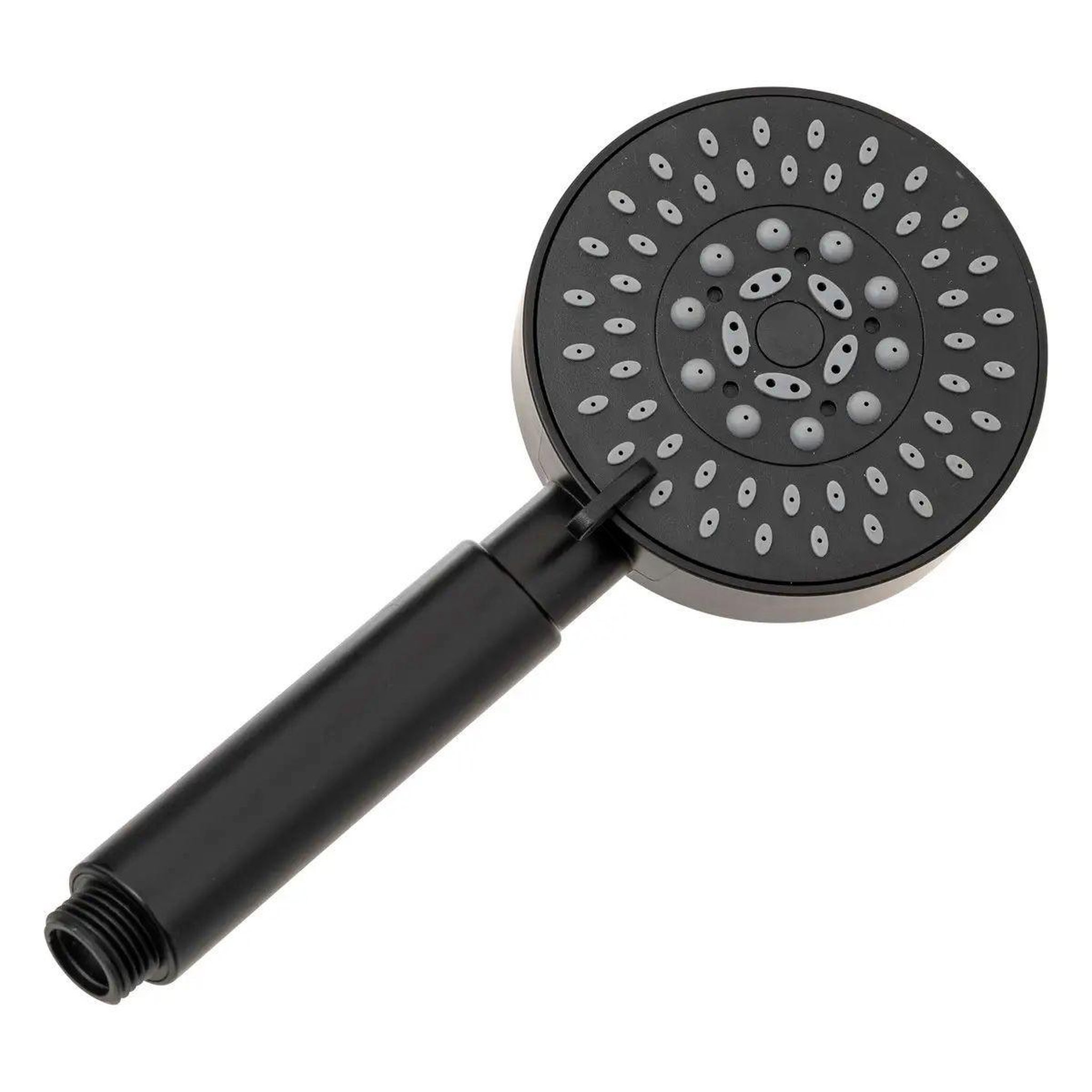 Voir la diapositive 2 : FIVE Pommeau de douche flexible  5 fonctions  23cm noir