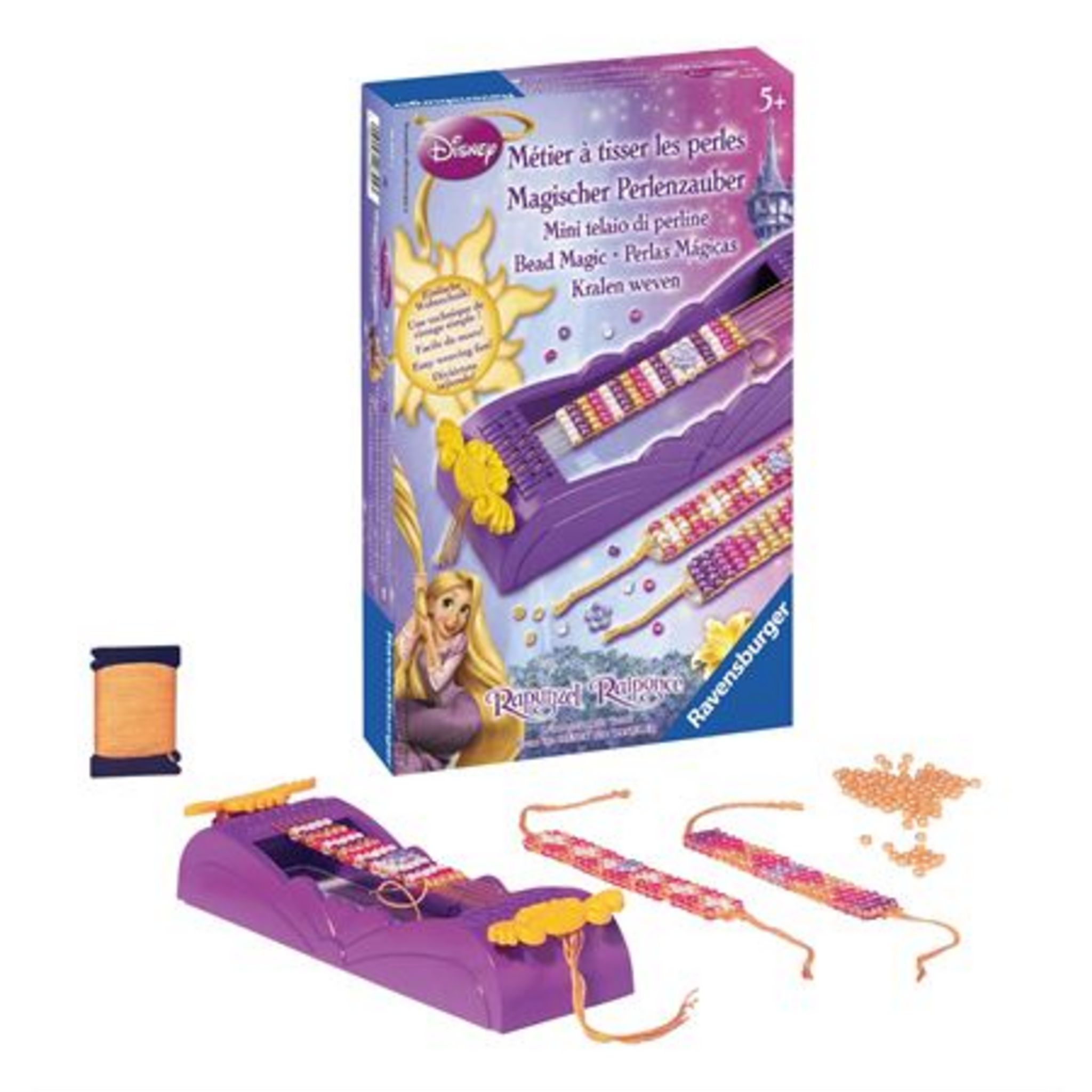 Ravensburger So Styly – Telaio Per Perline E Tessitura, Set Creativo Per Bambini Da 5 Anni, 750 Perle, Bracciali Fai Da Te