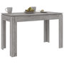 Voir la diapositive 3 : VIDAXL Table a dîner sonoma gris 120x60x76 cm bois d'ingenierie
