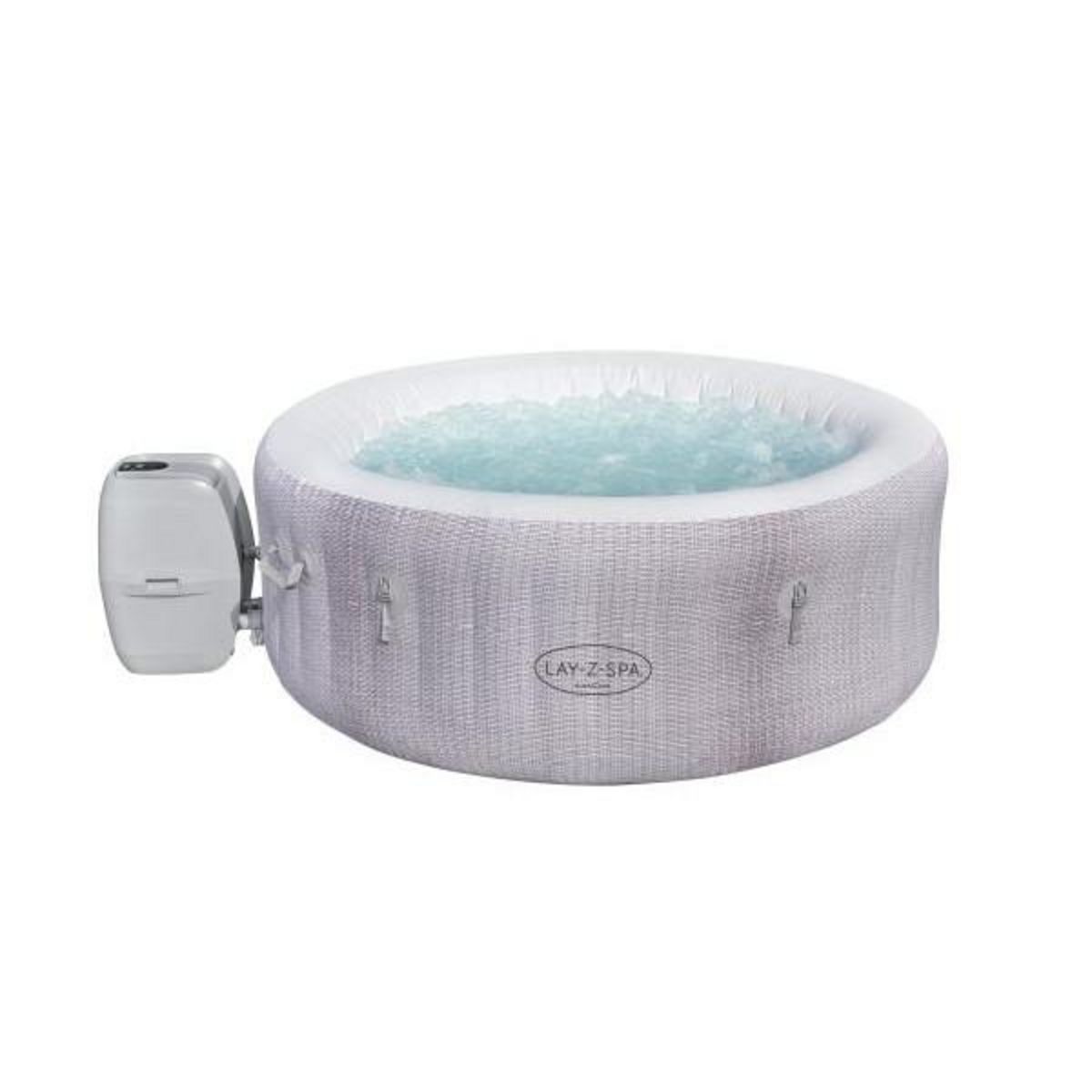 BESTWAY BESTWAY Spa gonflable Lay-Z-Spa Cancun Airjet™ rond 2 a 4 personnes, 180 x 66 cm, 120 jets d'air
