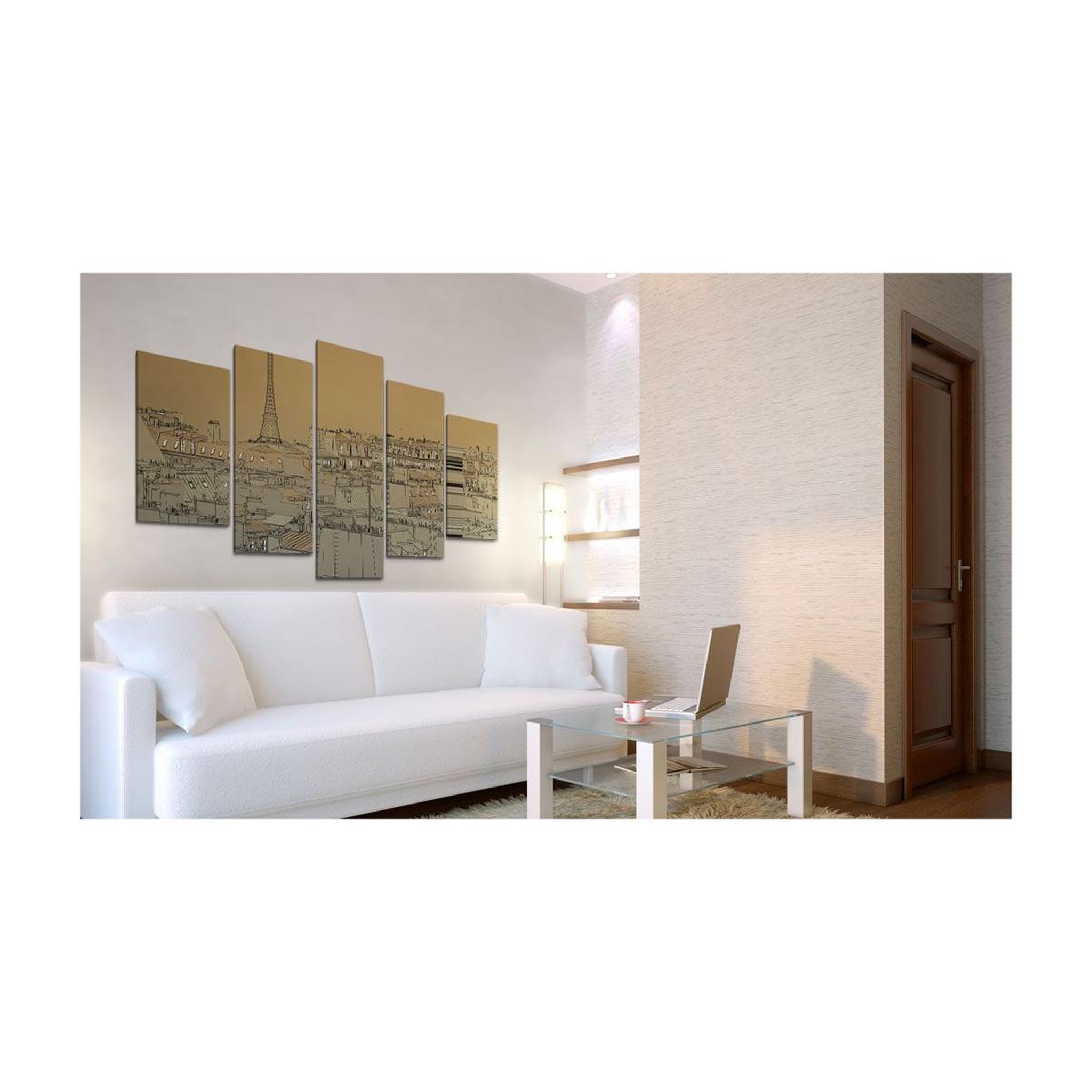 Voir la diapositive 2 : Paris Prix Tableau imprimé  ce bon vieux paris vintage