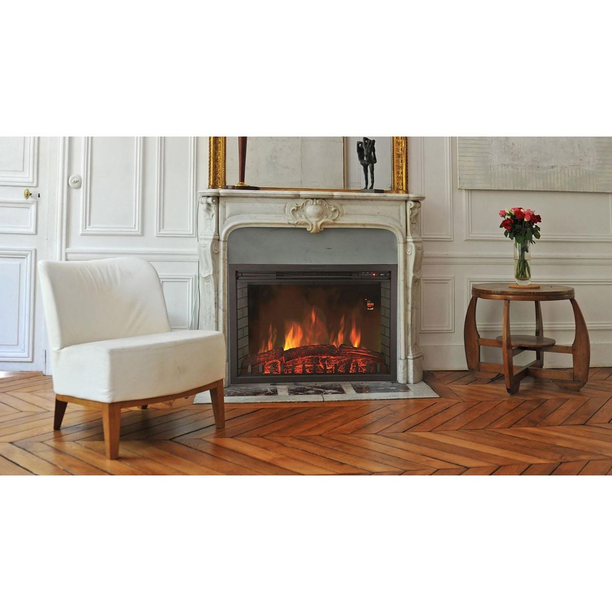 Chemin'arte Insert électrique encastrable 2000w - oxford xl