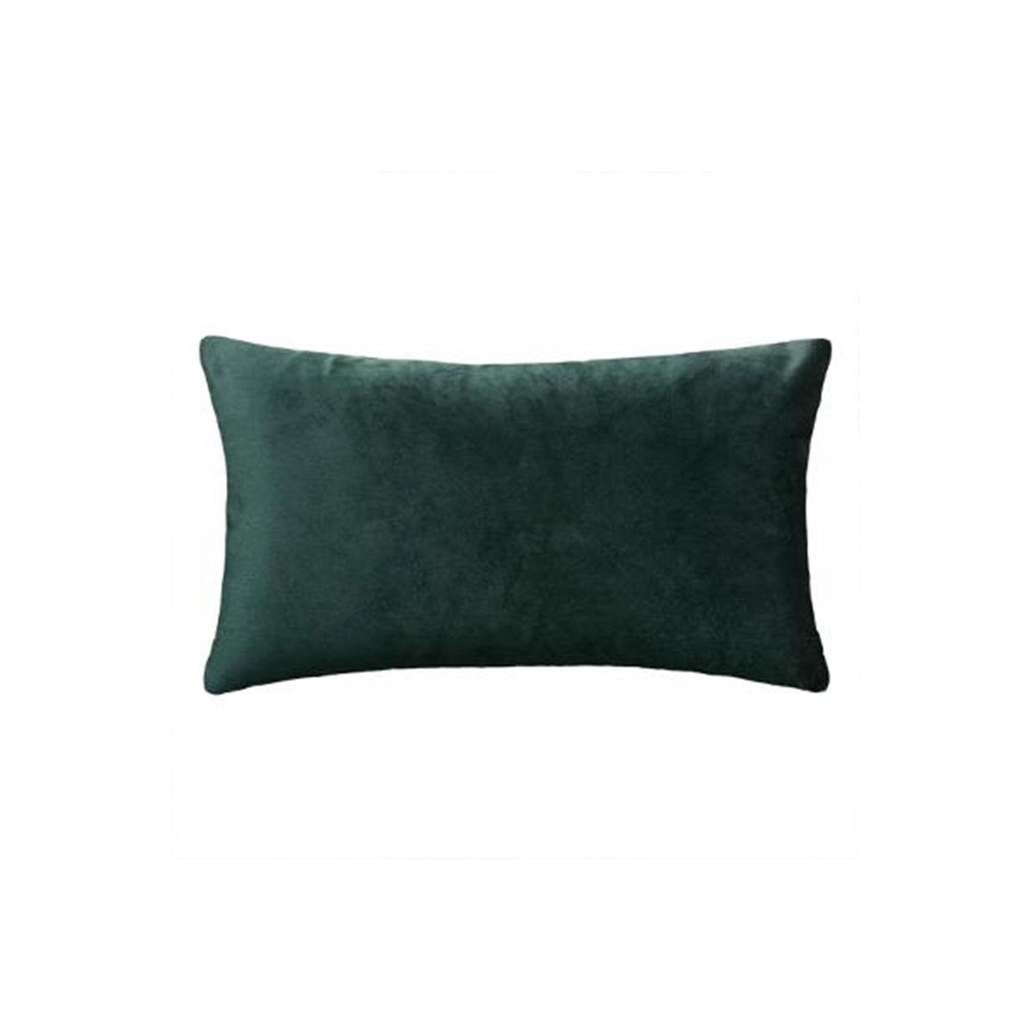 Voir la diapositive 2 : ATMOSPHERA Coussin déco  feuilles  30x50cm vert cèdre