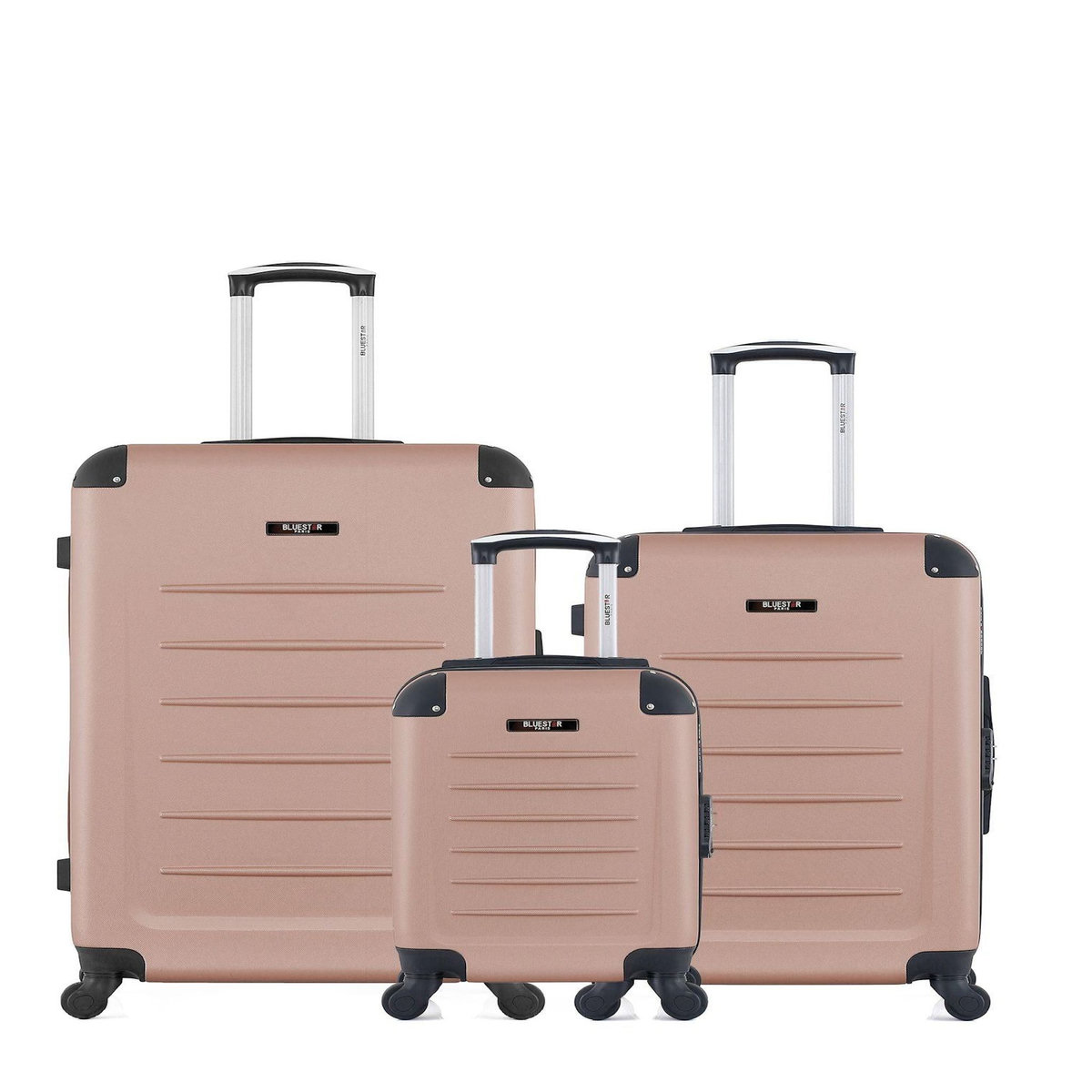 BLUESTAR BLUESTAR - LOT DE 3 - Valises grand format, weekend et cabine XXS OPERA
