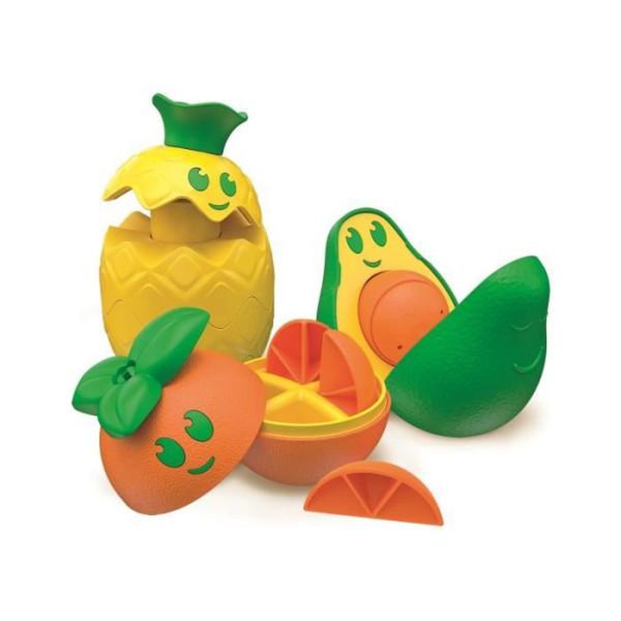 Voir la diapositive 2 : CLEMENTONI Clementoni - mes fruits a assembler
