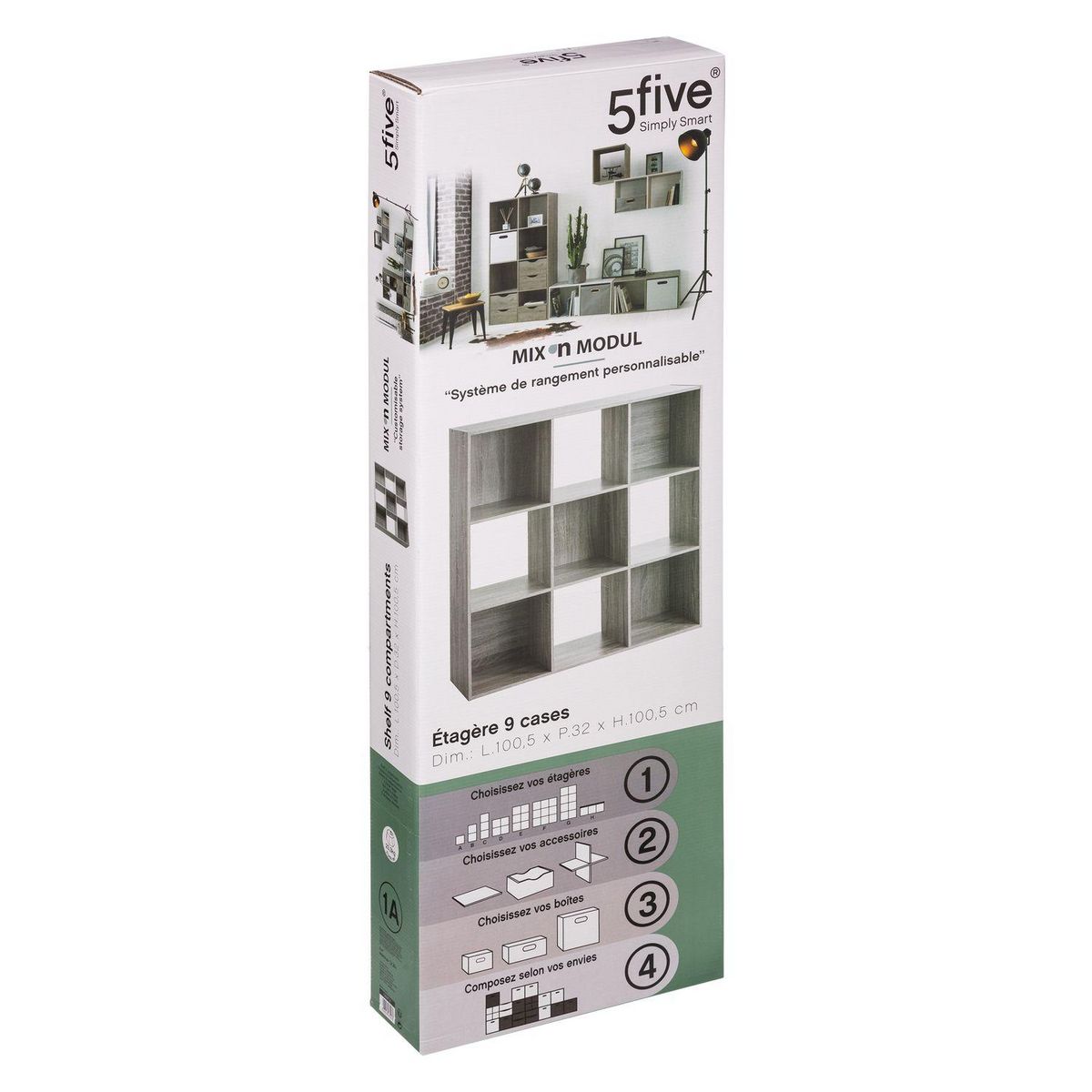 FIVE Etagère cube design Mix'n modul