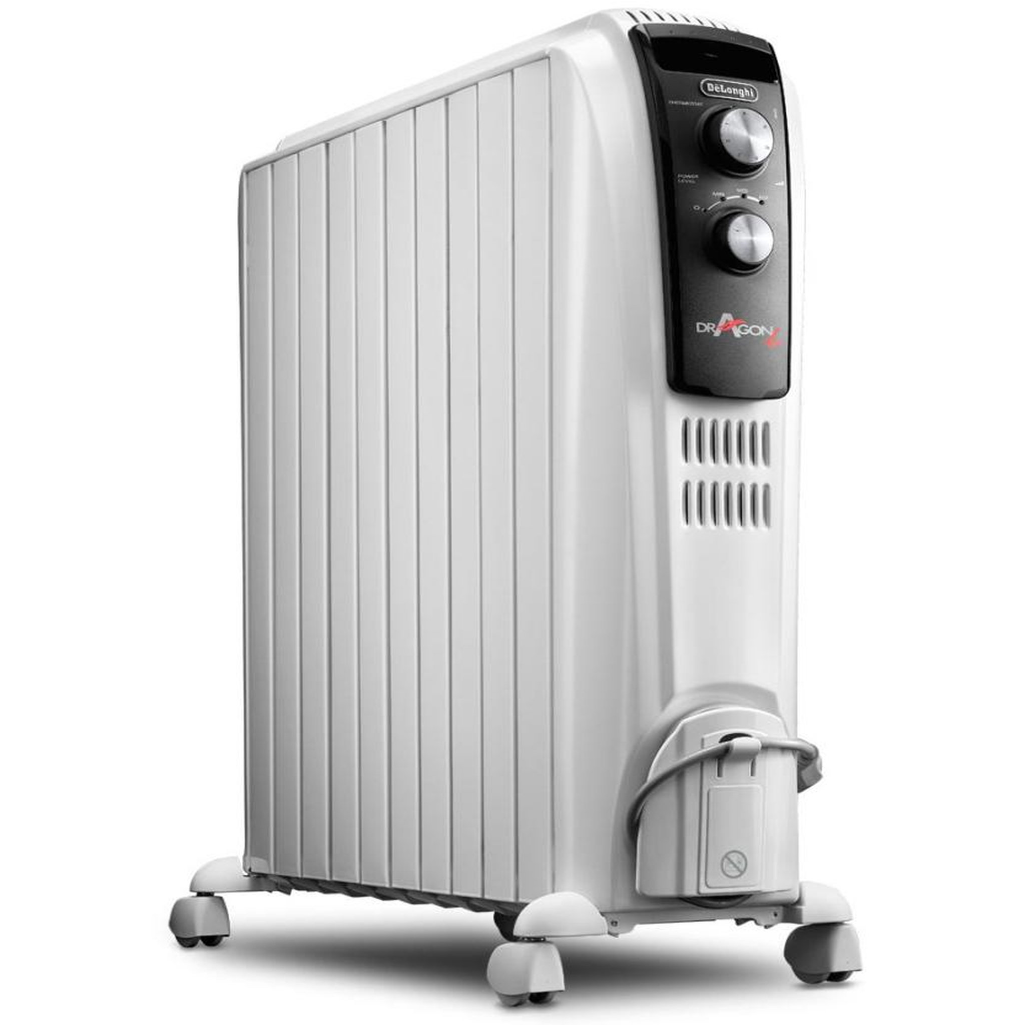 DELONGHI Radiateur à bain d'huile 2500w blanc - TRD41025
