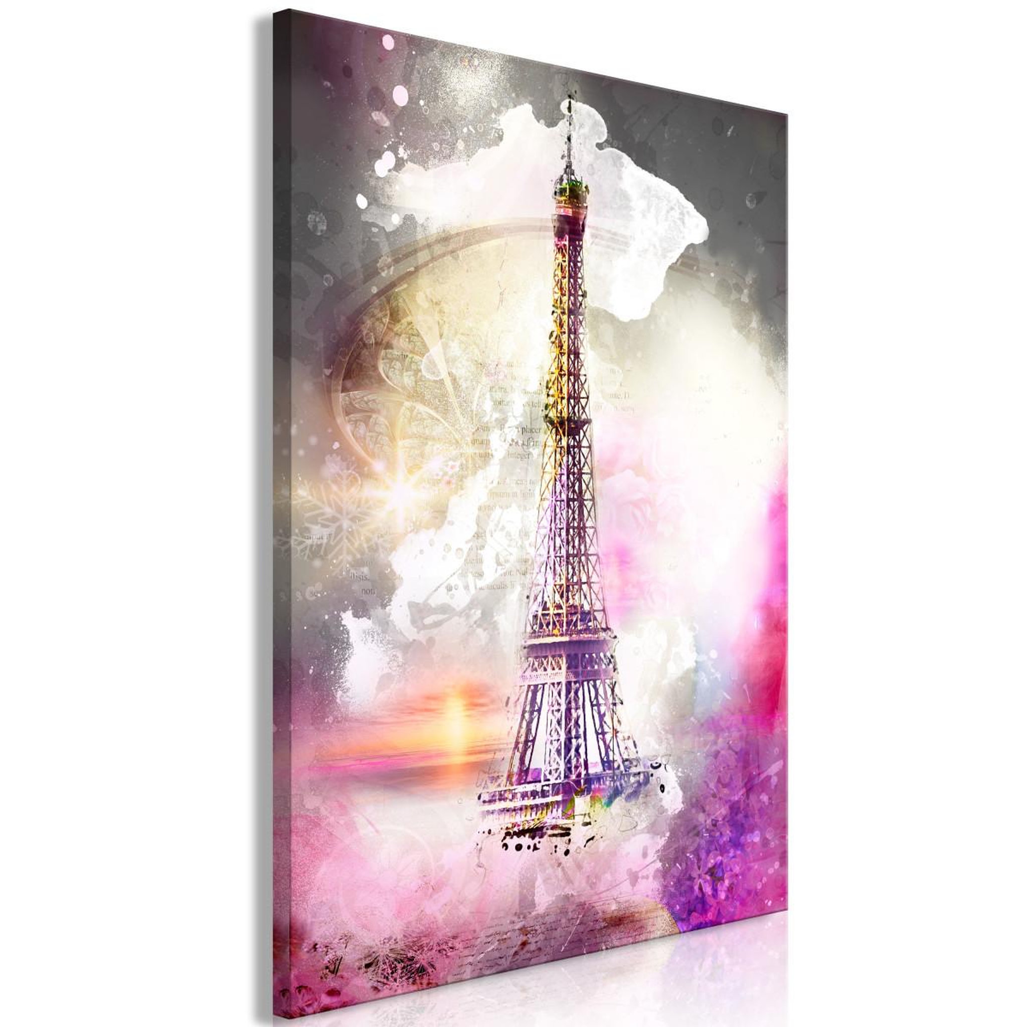 Paris Prix Tableau imprimé  fairytale paris. Coloris disponibles : Multicolore