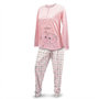 Voir la diapositive 1 : OZABI OZABI Ensemble Pyjama Long Femme Haut Manches Longues