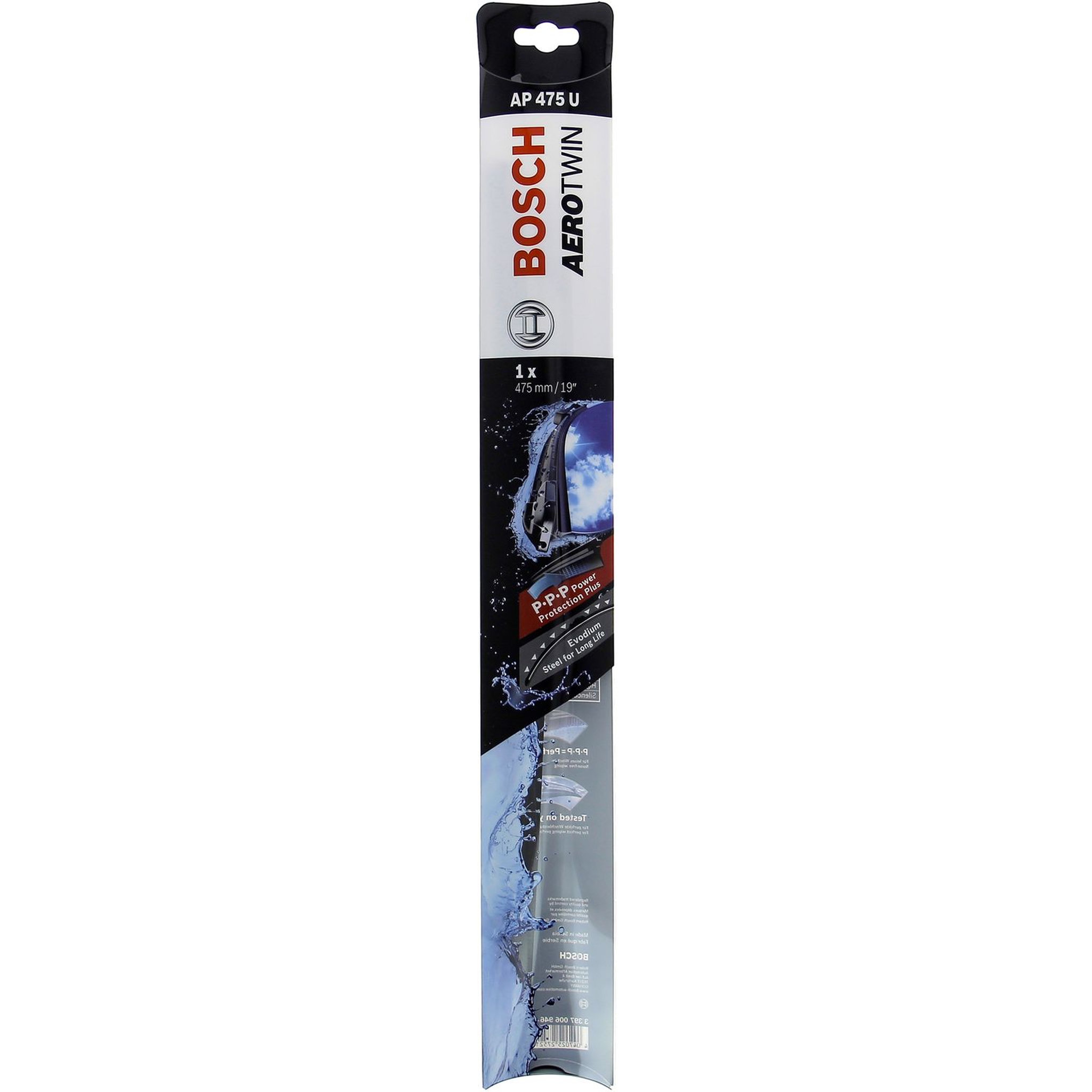 Voir la diapositive 2 : BOSCH Balai d'essuie-glace BOSCH AEROTWINAP475U