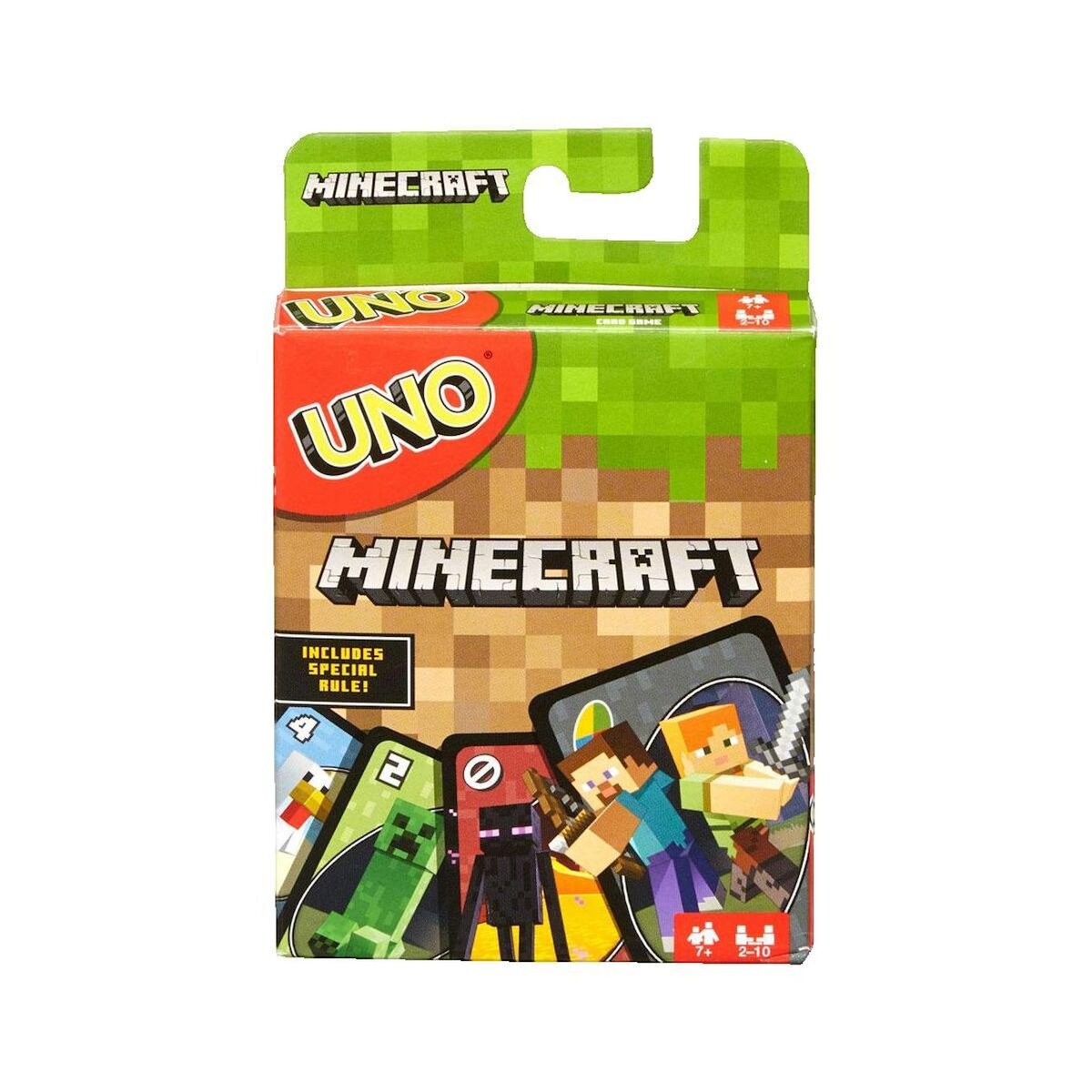 MATTEL GAMES Jeu de cartes Mattel UNO Minecraft
