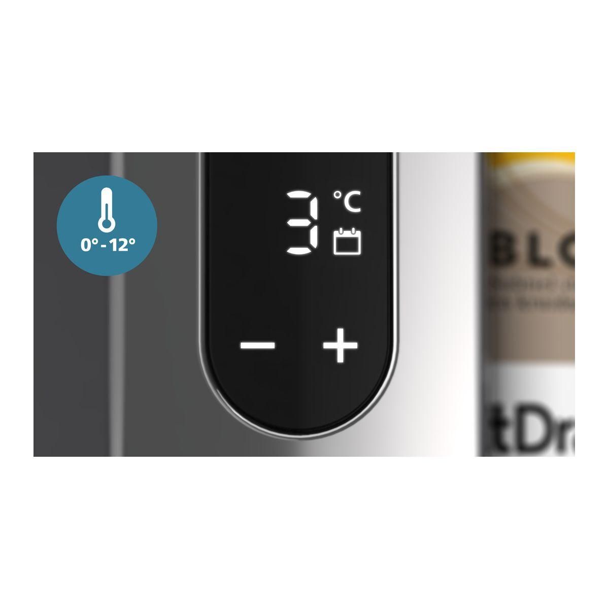 Philips Tireuse à bière HD3720/26 PerfectDraft Série 7000 métal, contrôle de température, 6L