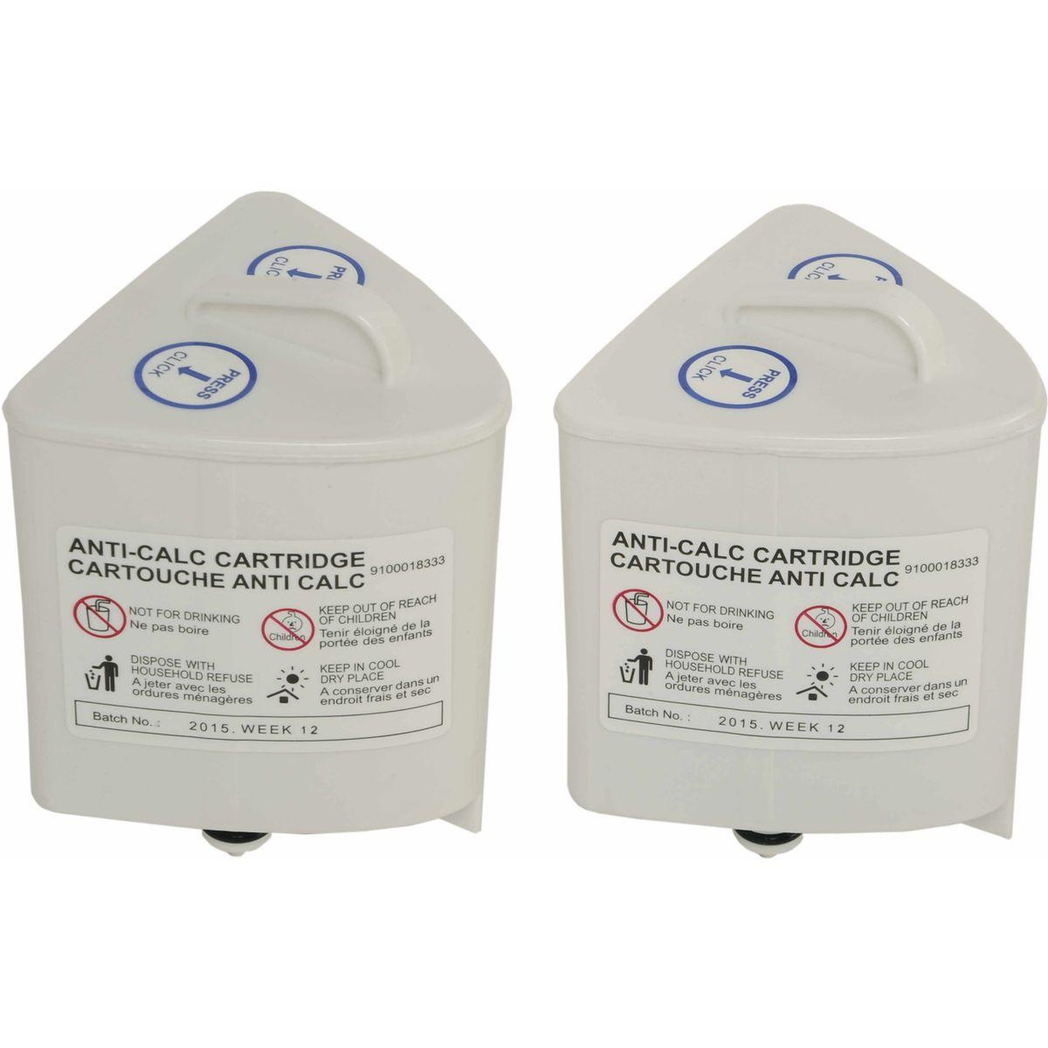 Voir la diapositive 4 : CALOR Cartouche anti-calcaire x2 pour centrale vapeur simply et purely