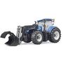 Voir la diapositive 3 : Bruder Tracteur New Holland T7.315 avec fourche