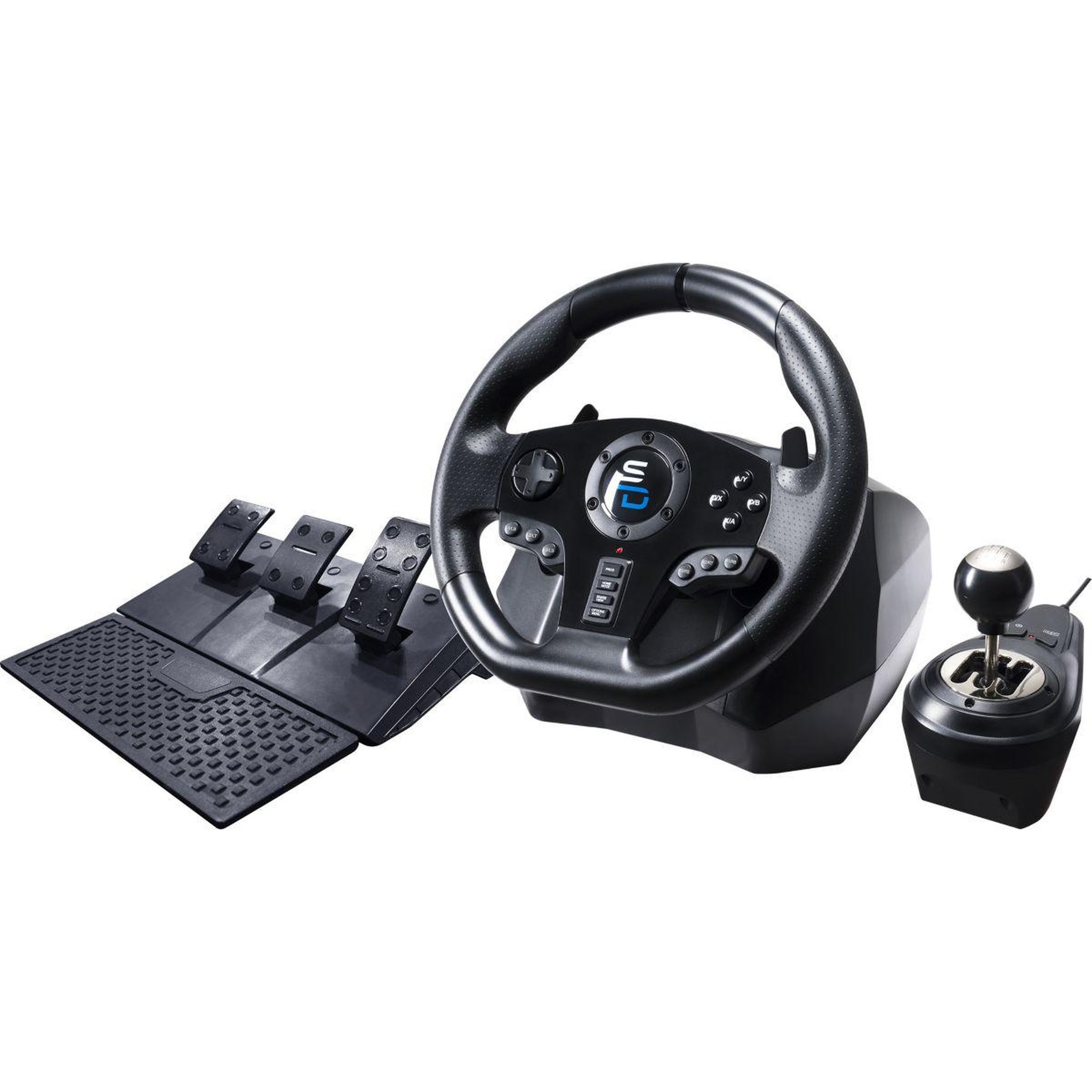 Voir la diapositive 2 : Subsonic Volant + Levier de vitesses + Pédalier GS 850X RACING WHEEL