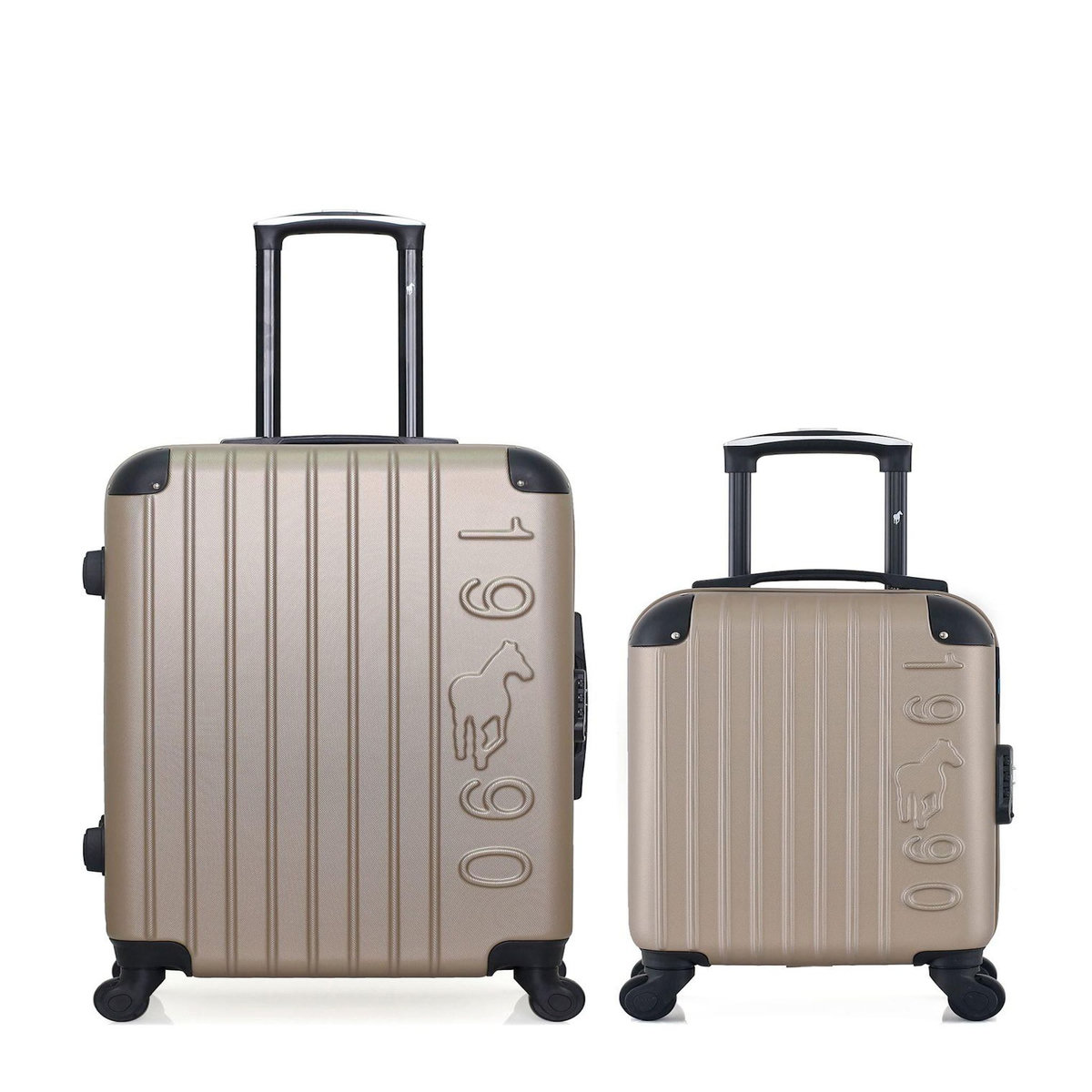 GENTLEMAN FARMER GENTLEMAN FARMER - LOT DE 2 - Valises weekend et cabine XXS PORTER