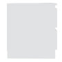 Voir la diapositive 5 : VIDAXL Tables de chevet 2 pcs Blanc 50x39x43,5 cm Agglomere