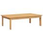 Voir la diapositive 2 : VIDAXL Table de jardin 100x60x30 cm bois d'acacia solide