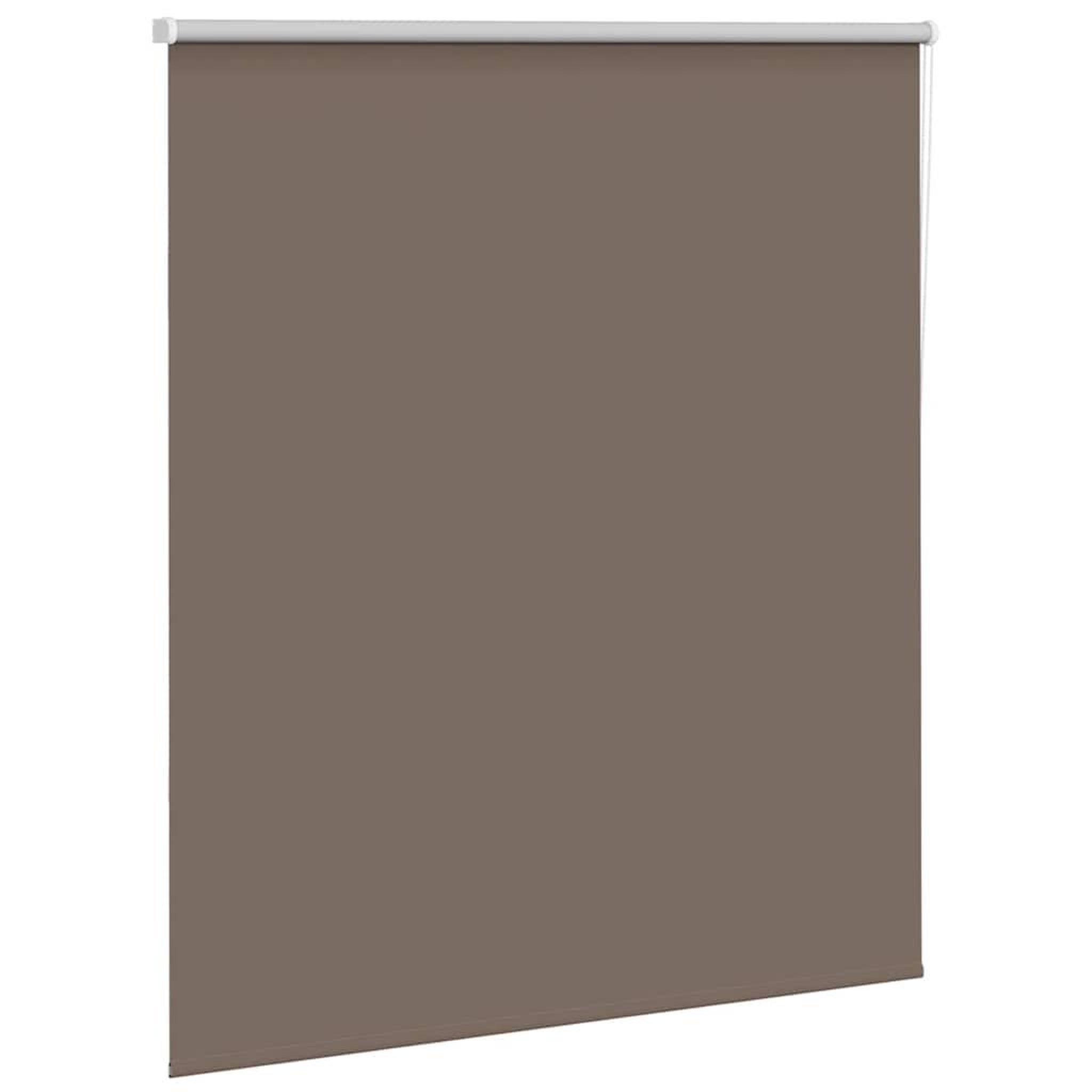 Voir la diapositive 3 : VIDAXL Store enrouleur occultant cafe 140x150cm largeur du tissu