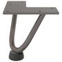 Voir la diapositive 5 : VIDAXL Pieds de table en forme d'epingle a cheveux 10 cm acier massif