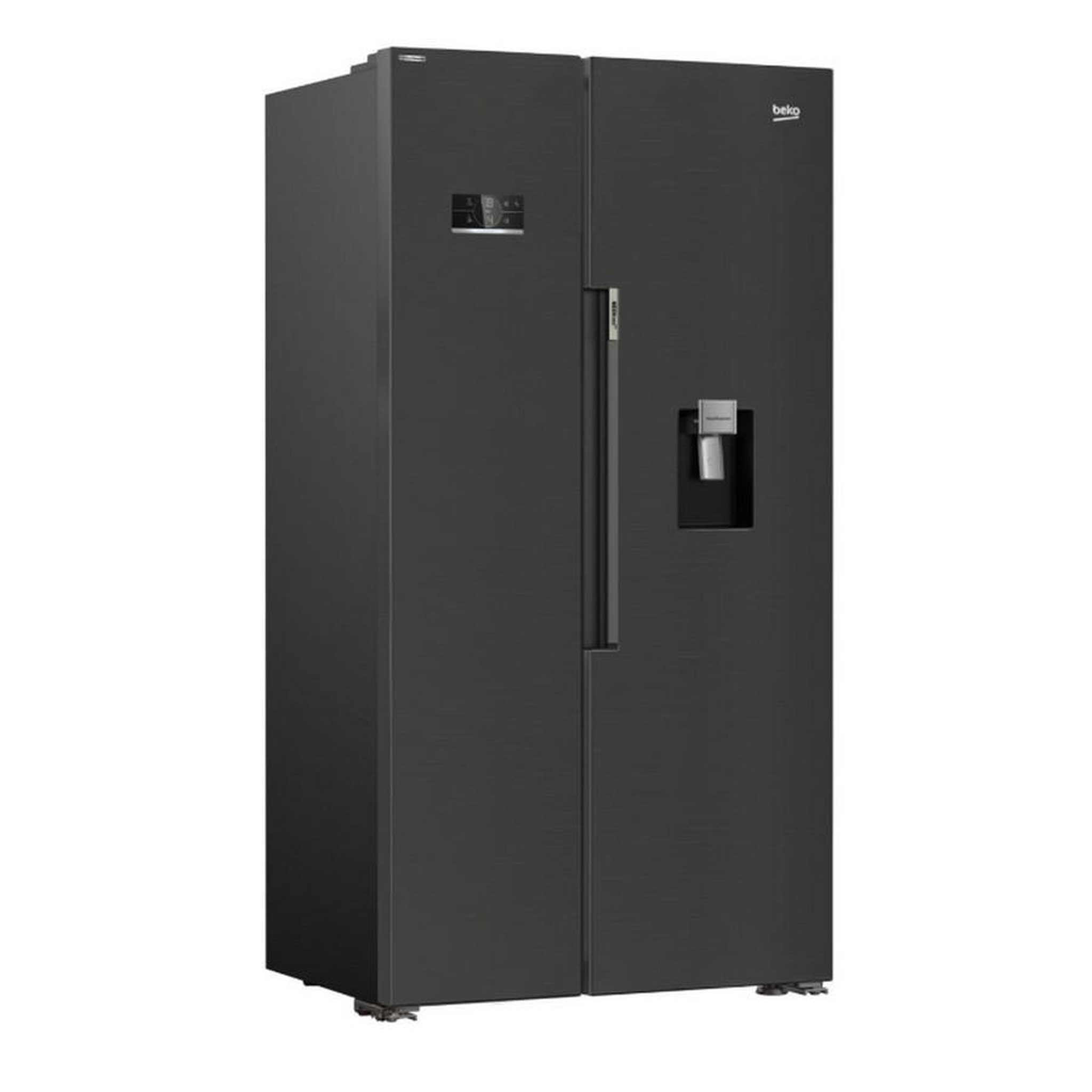 Voir la diapositive 3 : Beko Réfrigérateur américain 91cm 576l nofrost noir - gn163241dxbrn