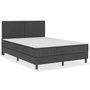 Voir la diapositive 3 : VIDAXL Tete de lit Gris fonce Tissu 160x200 cm