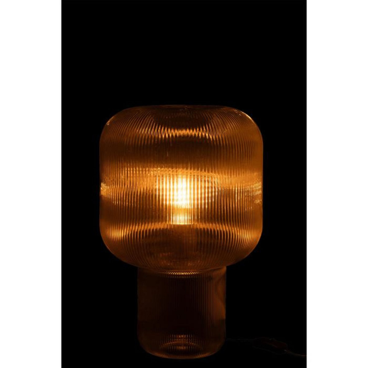 Paris Prix Lampe à Poser en Verre  Allyson  42cm Transparent