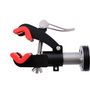 Voir la diapositive 6 : HOMCOM Pied d'atelier vélo réparation support pied de montage pivotant 360° hauteur réglable argent