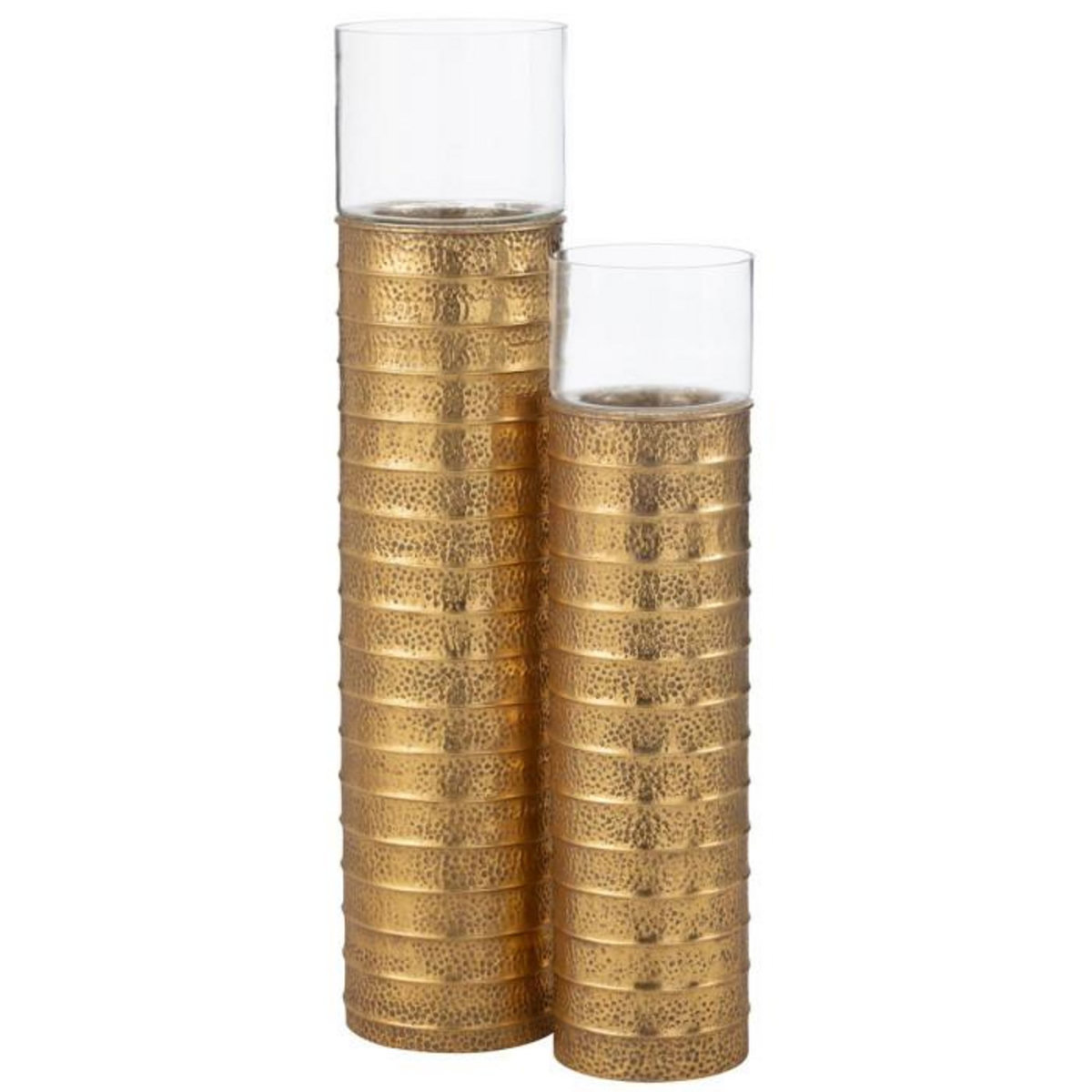 Paris Prix Bougeoir Déco Piler en Métal  Egypte  108cm Or