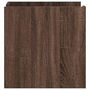 Voir la diapositive 5 : VIDAXL Table de chevet chene marron 45x50x50 cm bois d'ingenierie
