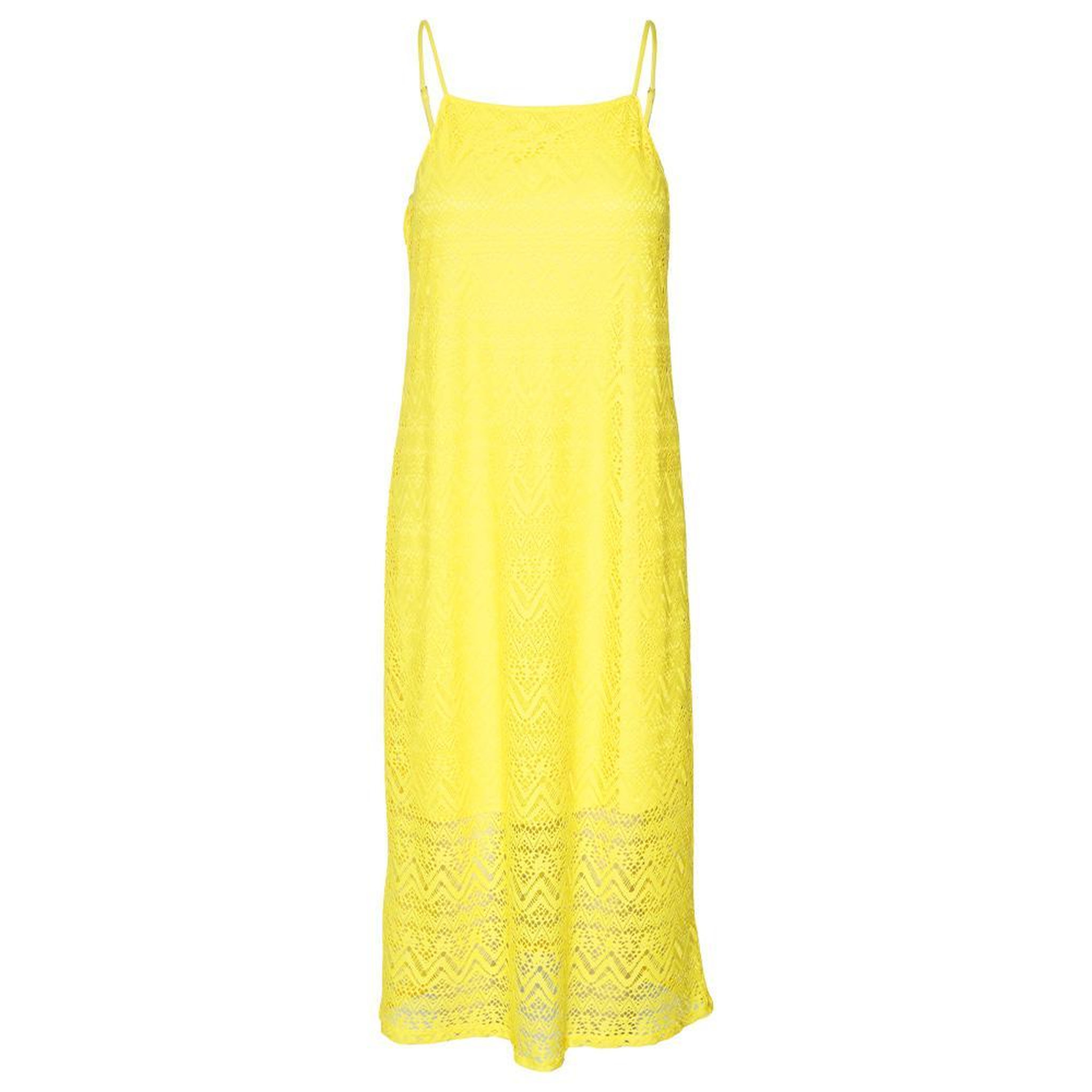 Voir la diapositive 2 : Vero Moda Robe Jaune Femme Vero Moda Maya
