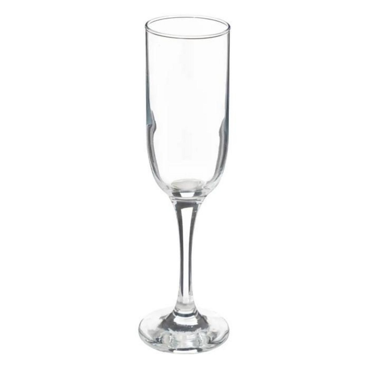 SECRET DE GOURMET Lot de 6 Flûtes à Champagne  Clara  21cl Transparent